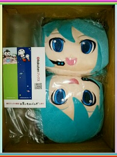 ミクダヨーでらっくすぬいぐるみポーチ 未使用品 初音ミク限定品 ゲーム特典 付録 ミクダヨーでらっくすぬいぐるみポーチ 未使用品 初音ミク限定品