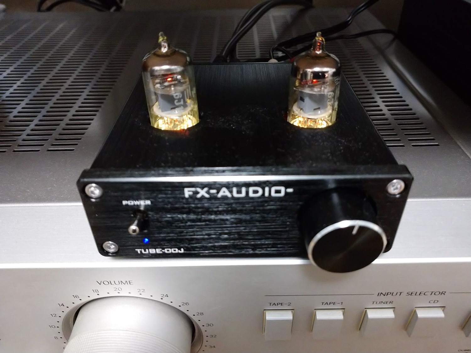 楽天市場】FX-AUDIO- TUBE-00J[ブラック]本格真空管ラインアンプ(NFJ