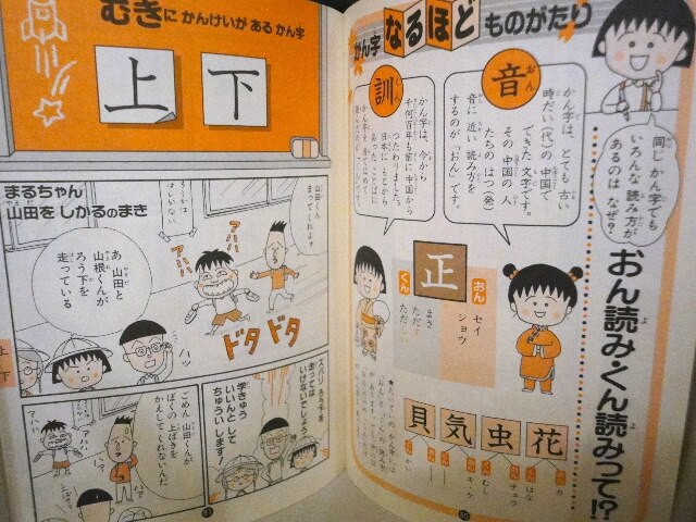 楽天市場】ちびまる子ちゃんのかん字じてん（1（小学1年生と2年生むき 