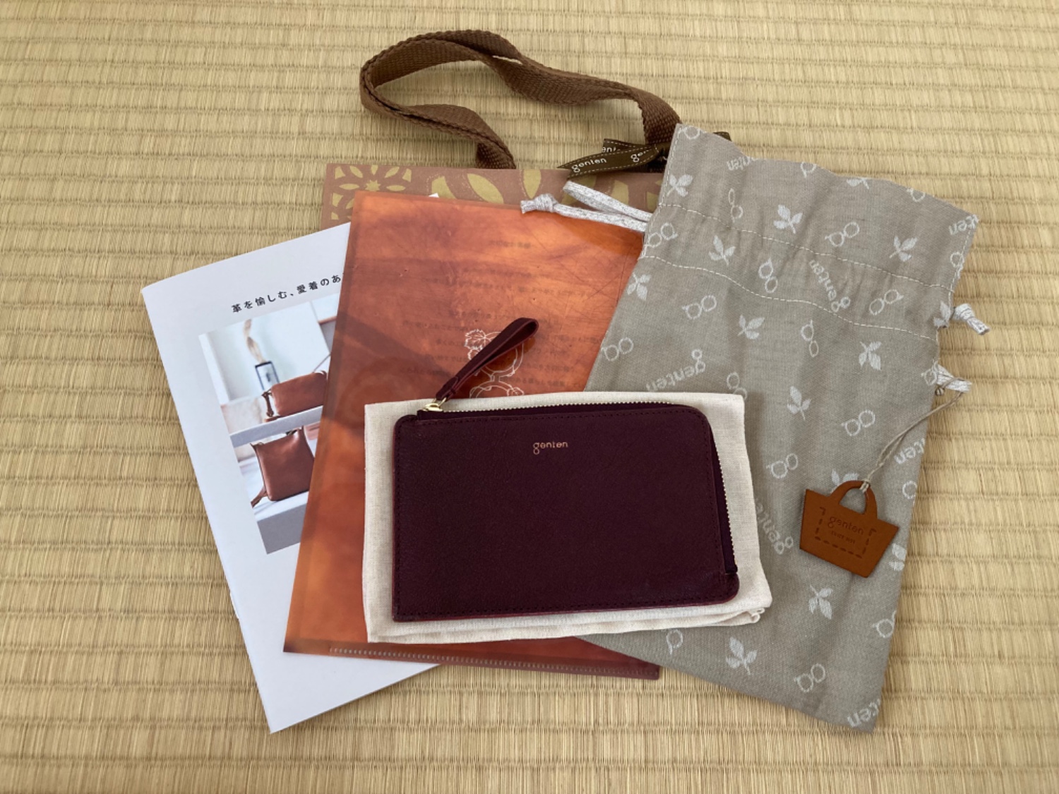 極美品✨️genten レザー 財布 山羊革 コインケース 小銭入れウォレット 小銭入れ 山羊革｜革財布、バッグのgenten（ゲンテン）公式