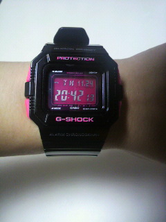 楽天市場】CASIOカシオ 防水 腕時計 時計 メンズ G-SHOCK G-5500B-1DR