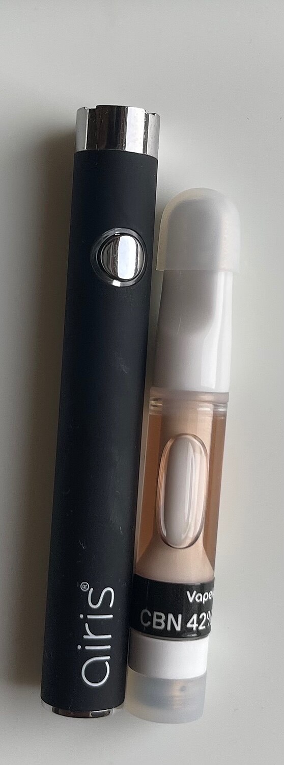 CBN カートリッジ セット VapeMania cbn42% 420mg 1ml 1本 cbn 高濃度 カートリッジ  CBNカートリッジ VapeMania ベイプマニア レビュー画像4