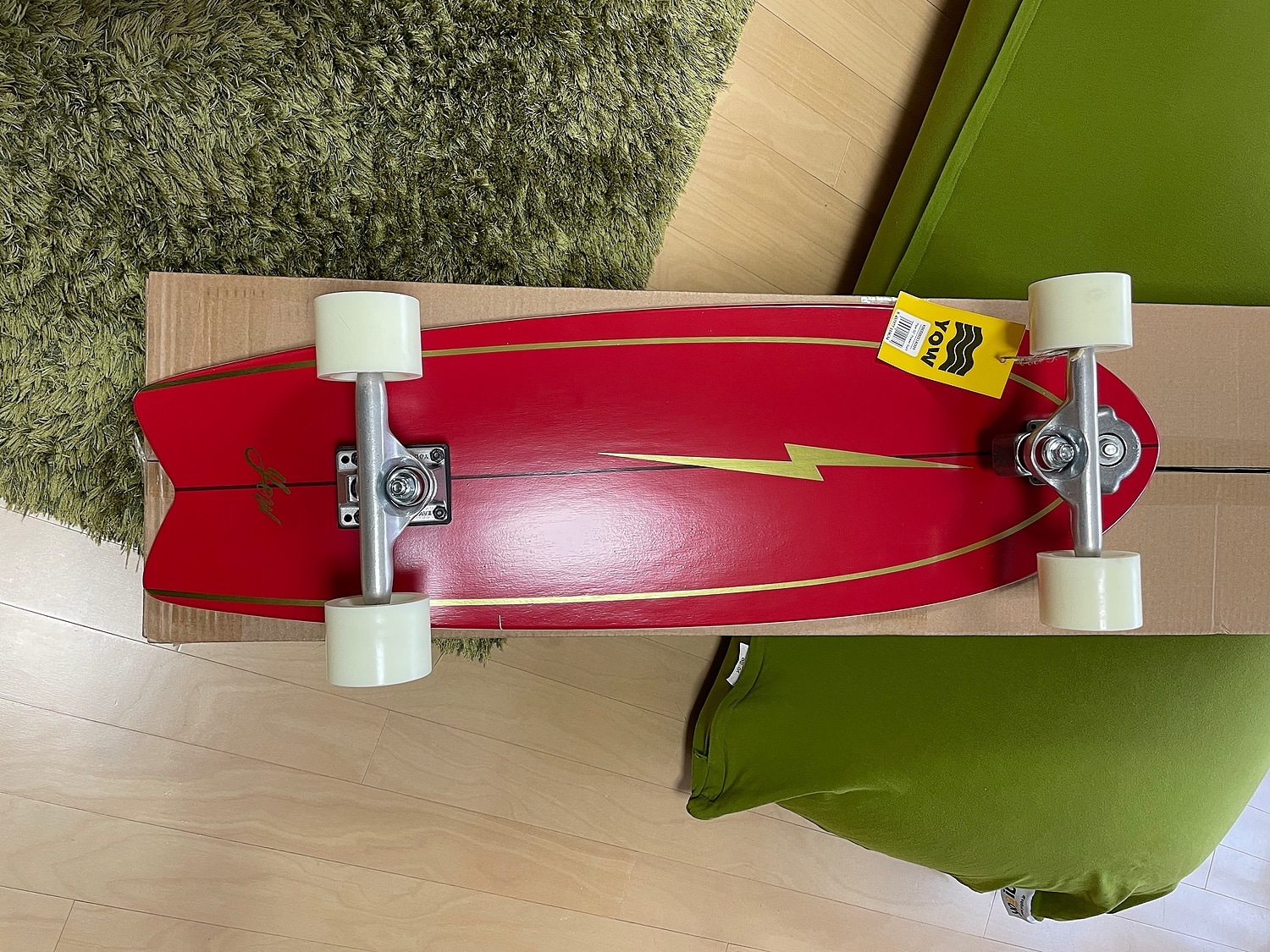 楽天市場】2025 YOW SKATE PIPE 32インチ ヤウ パイプ サーフスケート 