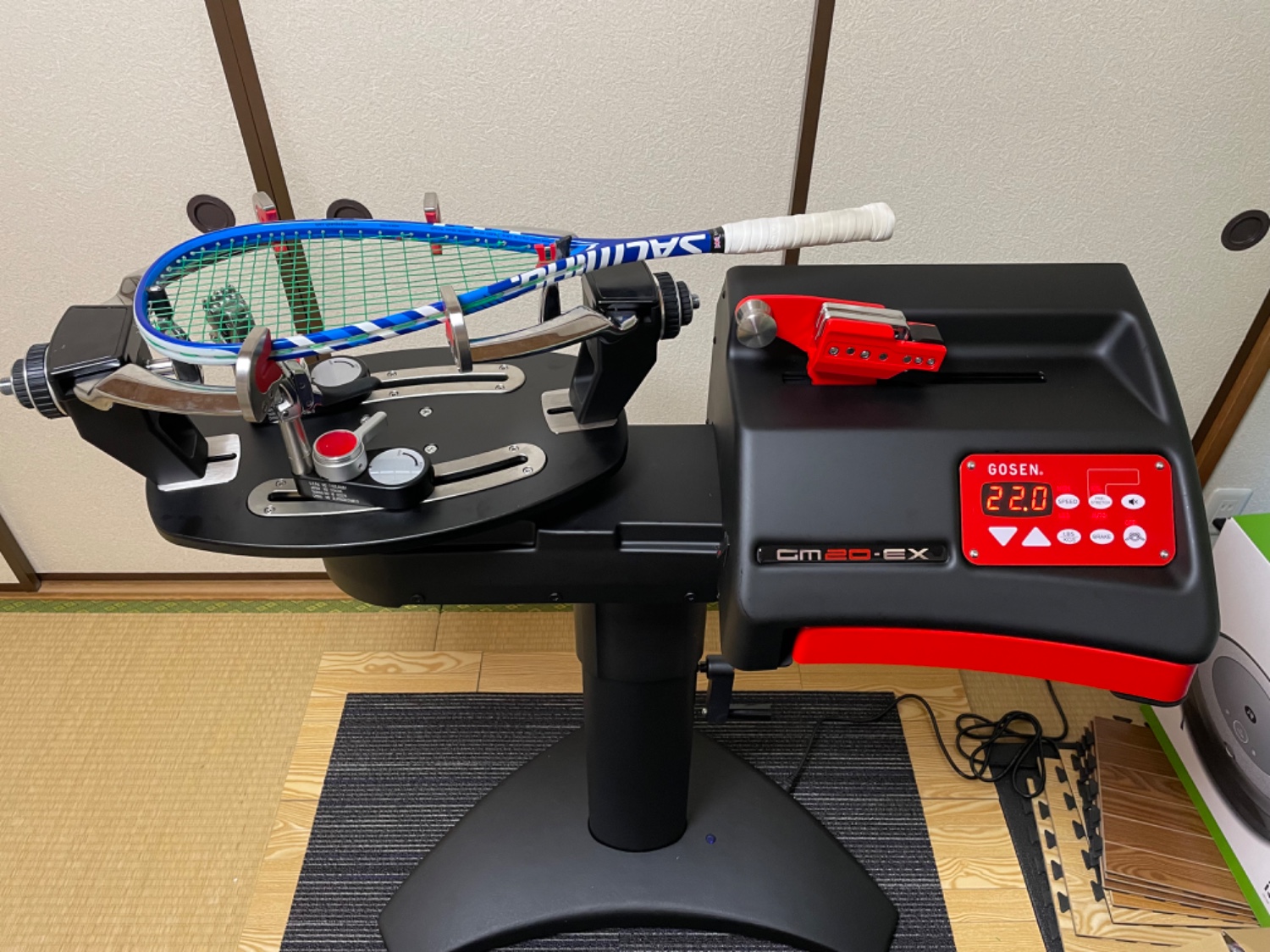 楽天市場】【10%OFFクーポン対象】ゴーセン GOSEN ガット張り機