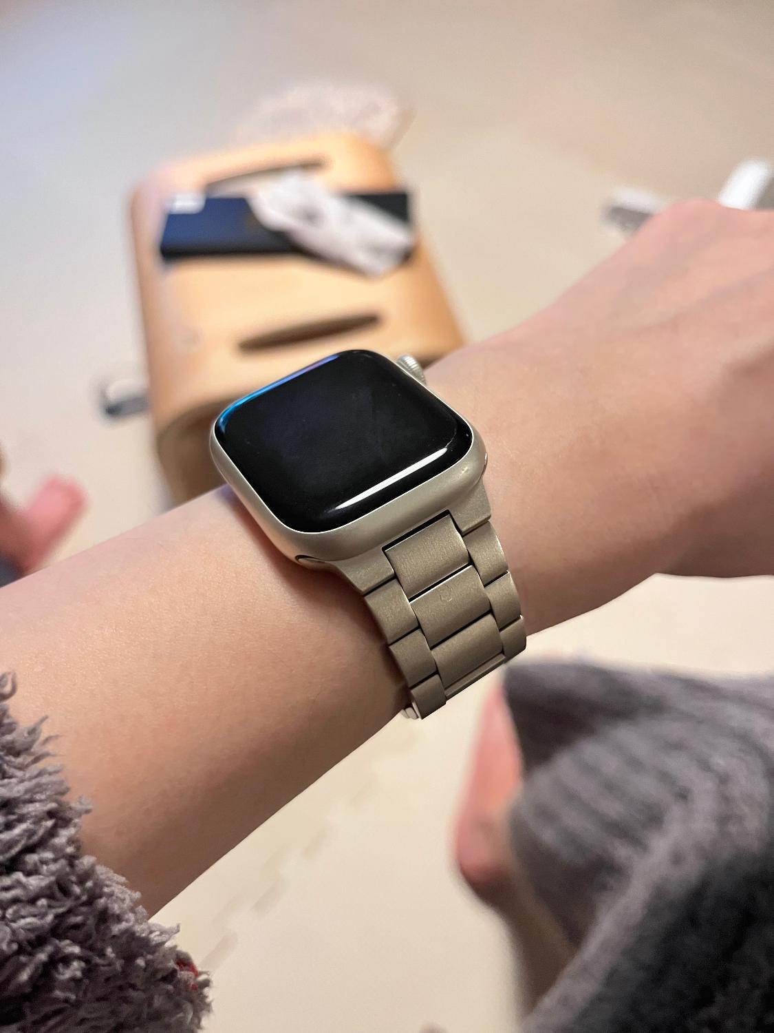 アップルウォッチバンド AppleWatch ステンレスバンド レビュー画像8