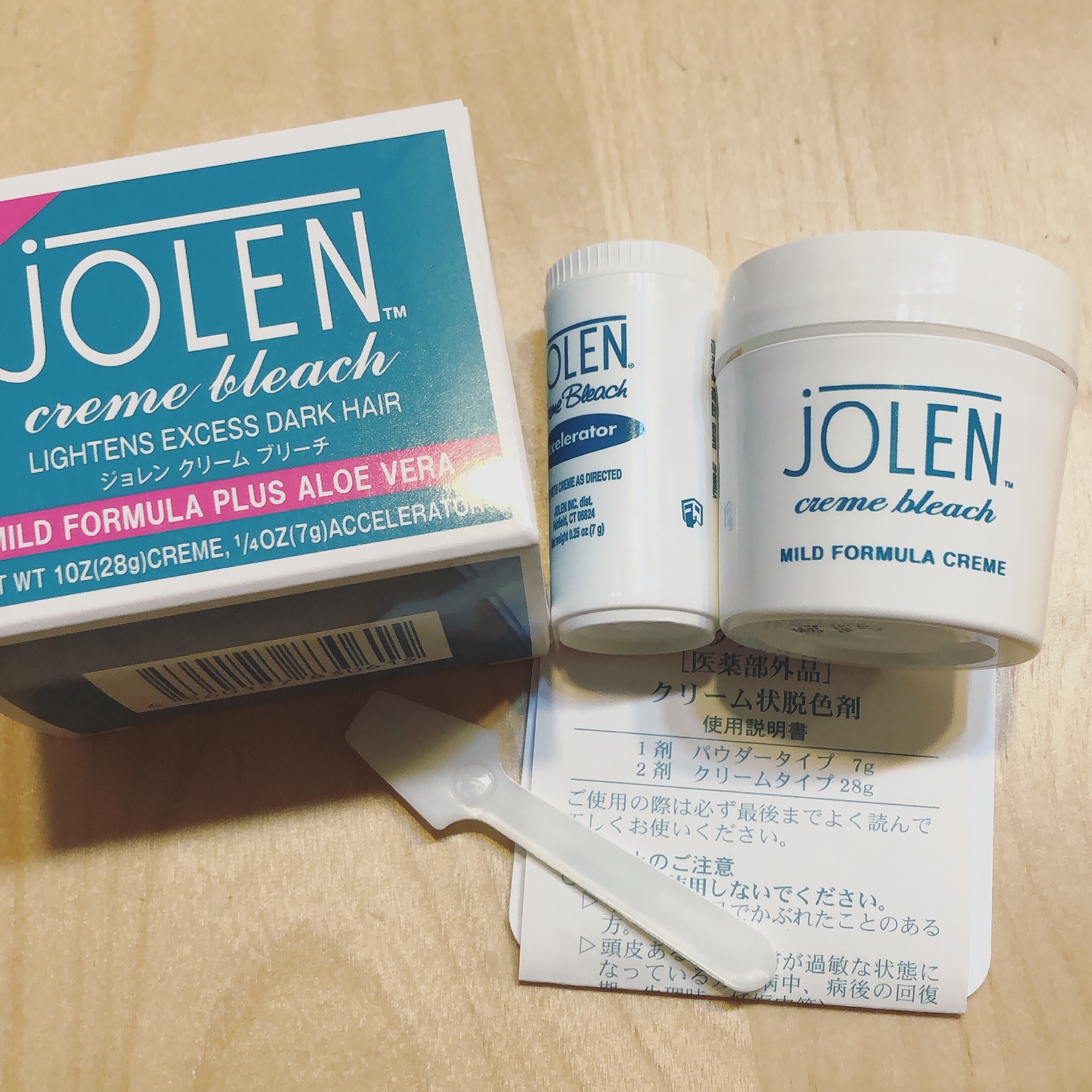 日本正規品] JOLEN ジョレン クリーム ブリーチ 35g J: - カラーリング剤