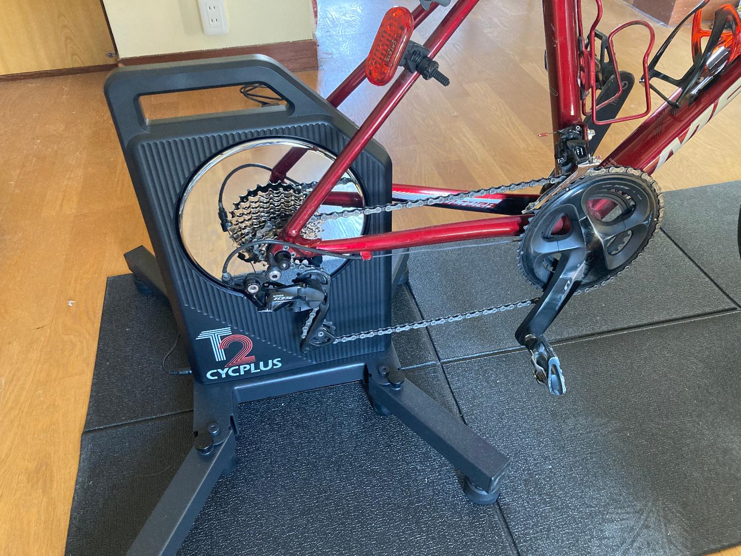楽天市場】CYCPLUS スマートトレーナー 室内トレーニング T2 zwift対応