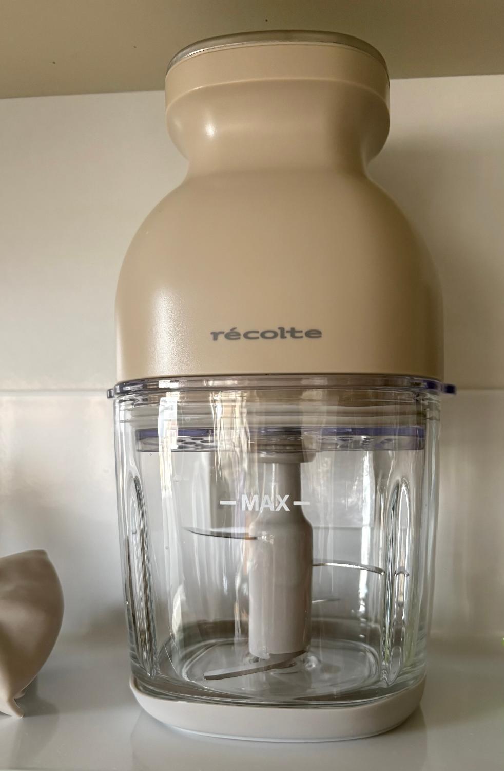 楽天1位 レコルト コードレスフードプロセッサー カプセルカッターボンヌ レビュー画像7