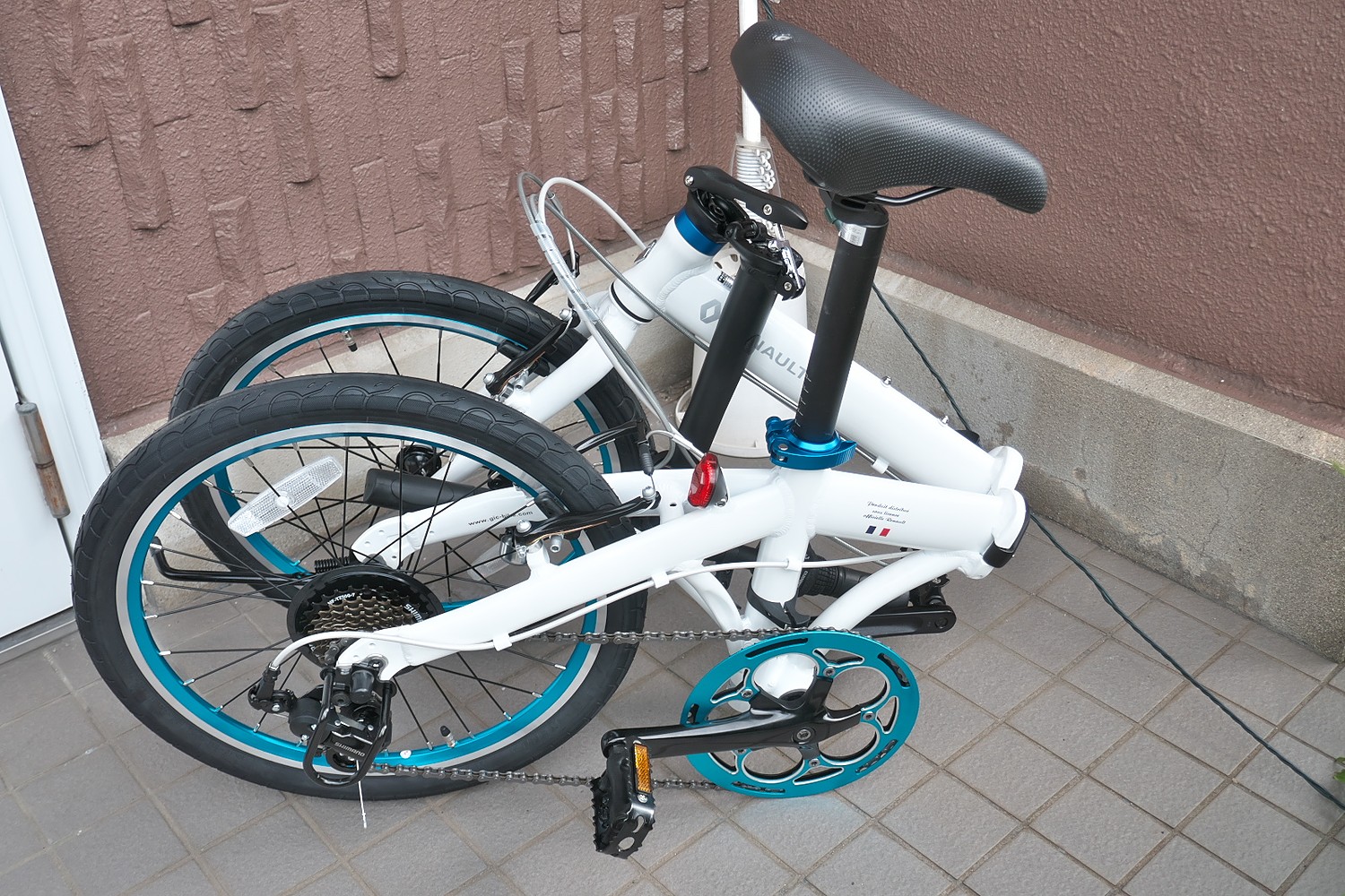 楽天市場】ルノー RENAULT 20型 アルミ折畳み自転車 LIGHT10