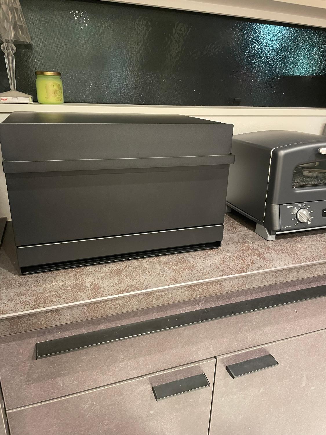 山崎実業 tower ブレッドケース レビュー画像4