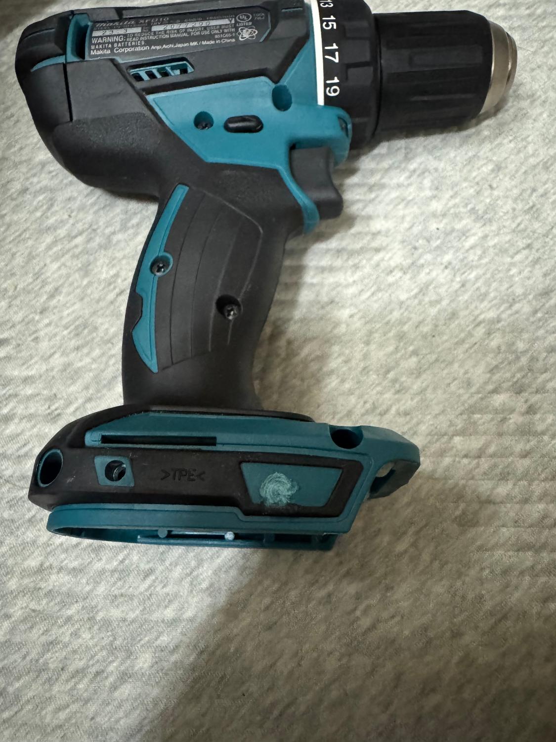 楽天市場】マキタ ドリル ドライバー 18V 充電式 MAKITA XFD10Z 青