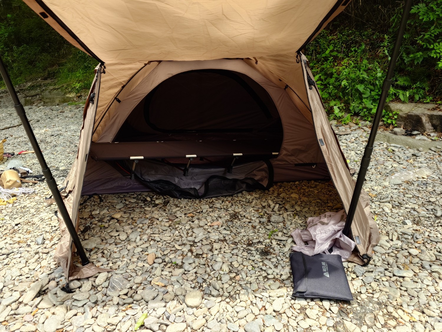 トンネルテント デュオ専用 アルミポールセット | テント用品なら