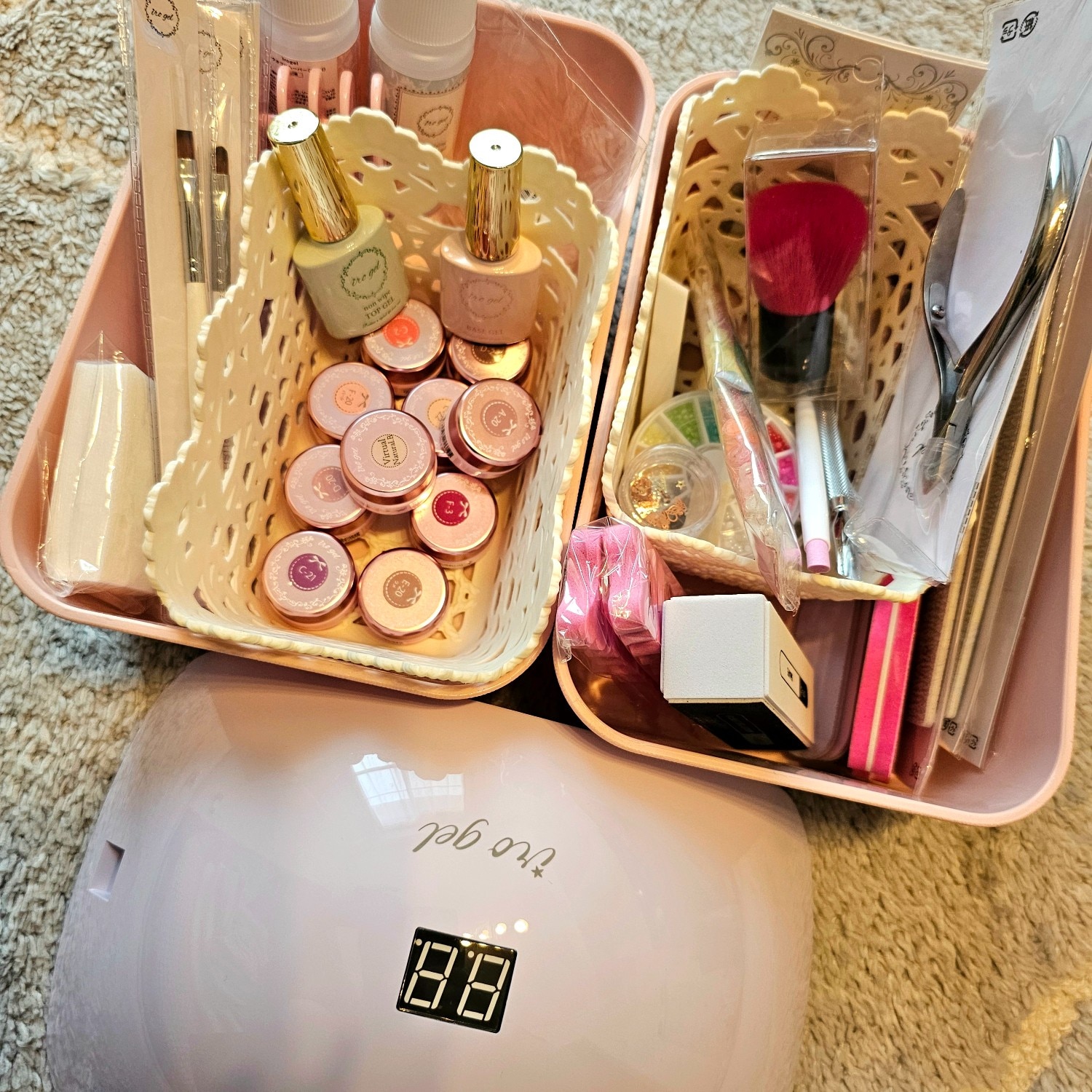 楽天市場】36w LED スターター キット irogel チップ型LEDライト搭載