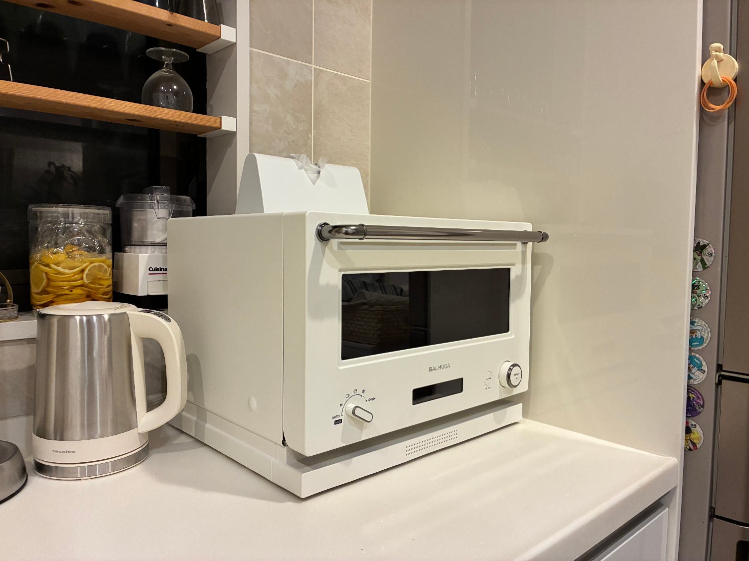 あんしん延長保証対象 バルミューダ ザ・レンジ BALMUDA The Range [ブラック バルミューダ バルミューダレンジ BALMUDATheRange レビュー画像2