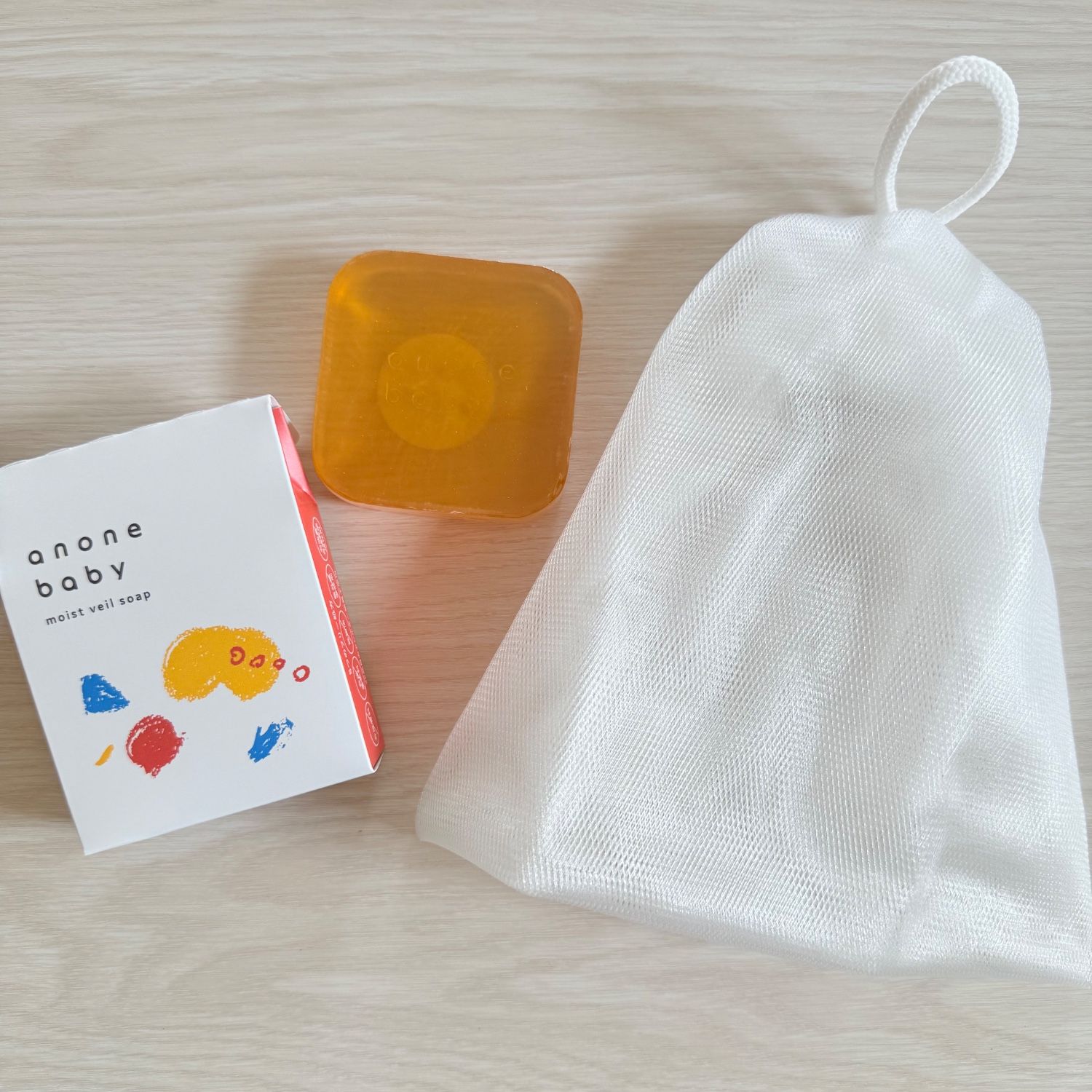 anonebaby アノネベビー　モイストヴェールソープ anonebaby モイストヴェールソープ 50g ベビー石鹸 赤ちゃん用