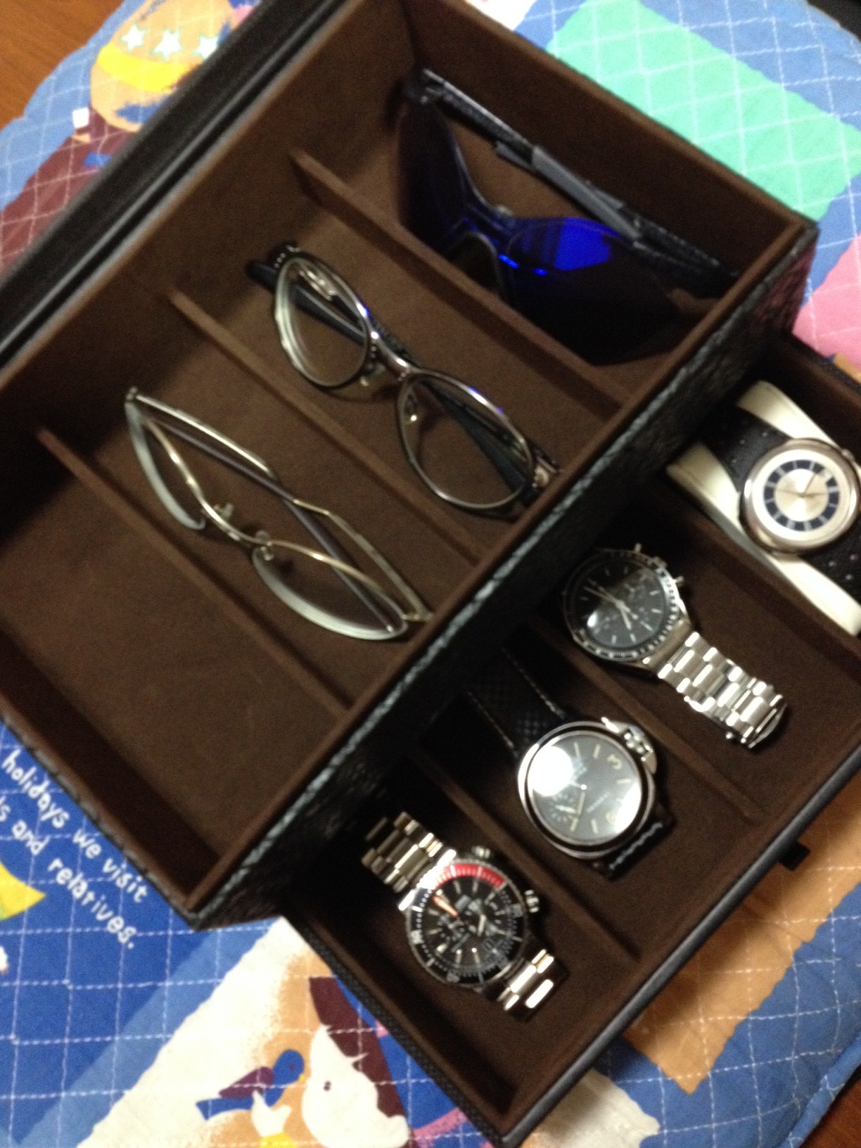 楽天市場 アウトレット メガネケース コレクションケース 時計収納 8本収納 引出し メガネ 眼鏡 腕時計 収納 コレクション ボックス 雑貨店days Select みんなのレビュー 口コミ