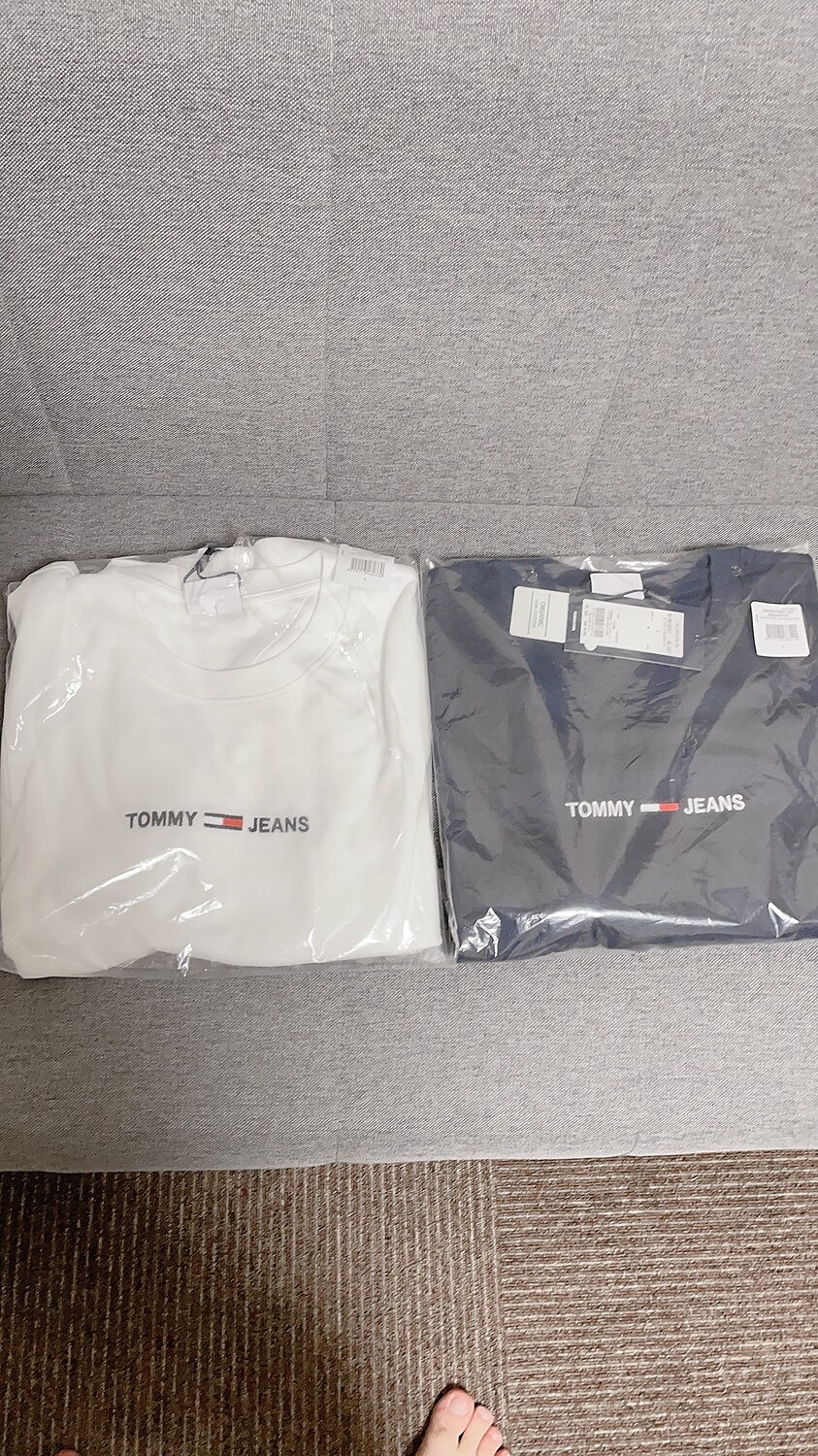 楽天市場 W Tommy Hilfiger トミーヒルフィガー ロゴエンブロイダリーtシャツ Tommy Hilfiger トミーヒルフィガー カットソー Tシャツ ネイビー ホワイト 送料無料 Rakuten Fashion Tommy Hilfiger みんなのレビュー 口コミ