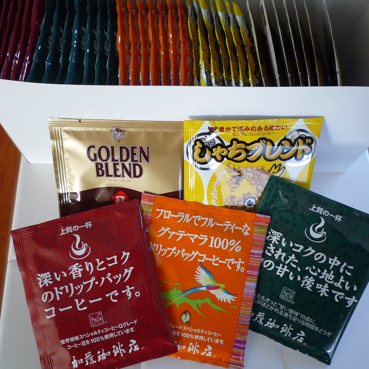 楽天市場】◎ドリップコーヒー コーヒー 40袋セット 家計応援珈琲福袋(DB)(G8・甘い8・深8・グァテ8・鯱8 各8袋) 加藤珈琲 プチギフト  GIFT(グルメコーヒー豆専門！加藤珈琲店) | みんなのレビュー・口コミ