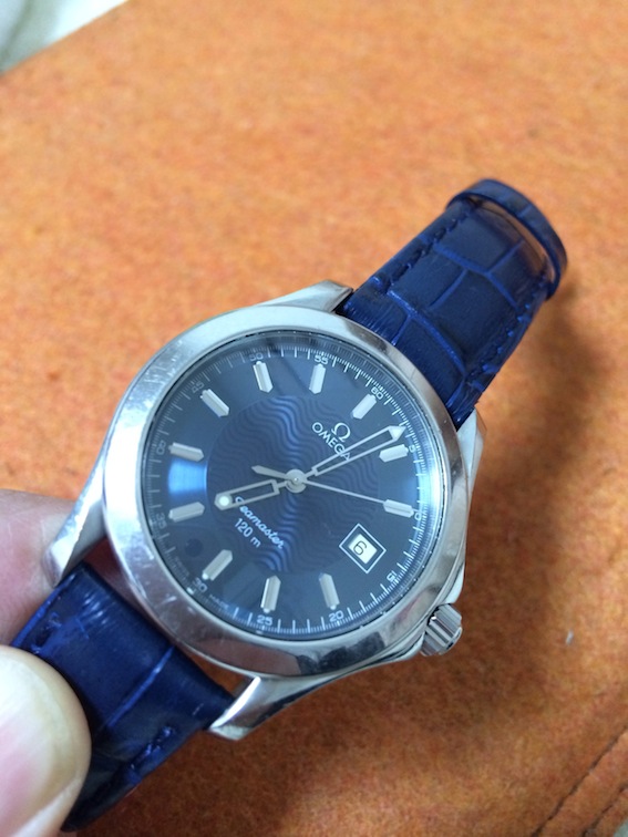 オメガ シーマスター120m ベルト交換品 - 腕時計(アナログ)