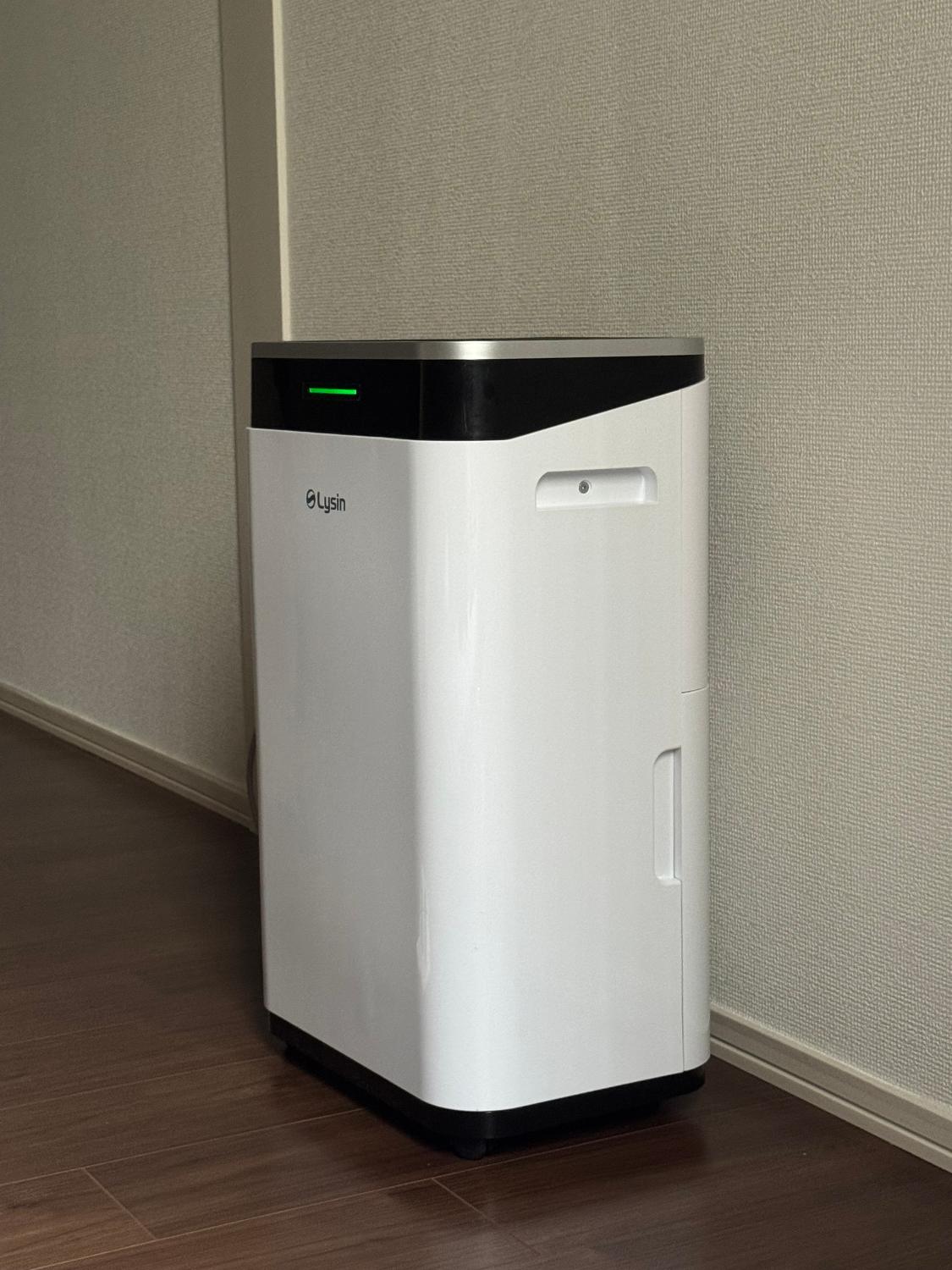 ライシン 衣類乾燥除湿機 コンプレッサー式 ライシン ルーバー付き