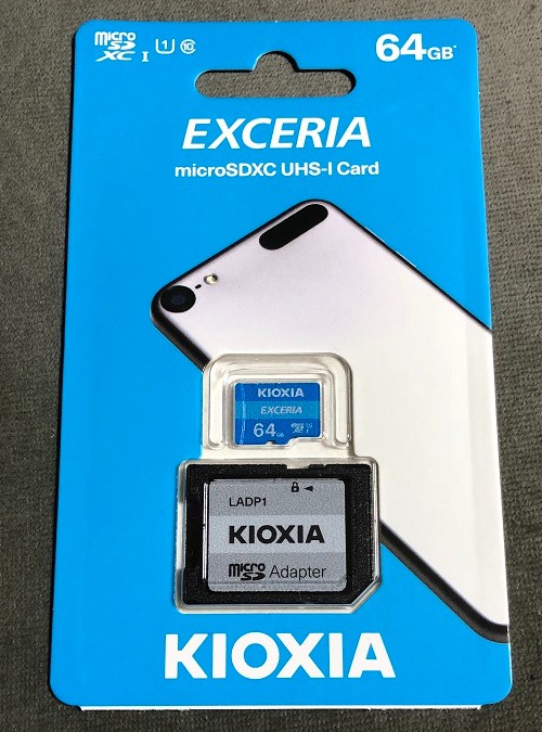 驚きの値段で】 microSD マイクロSDカード 64GB キオクシア 1枚 aob.adv.br