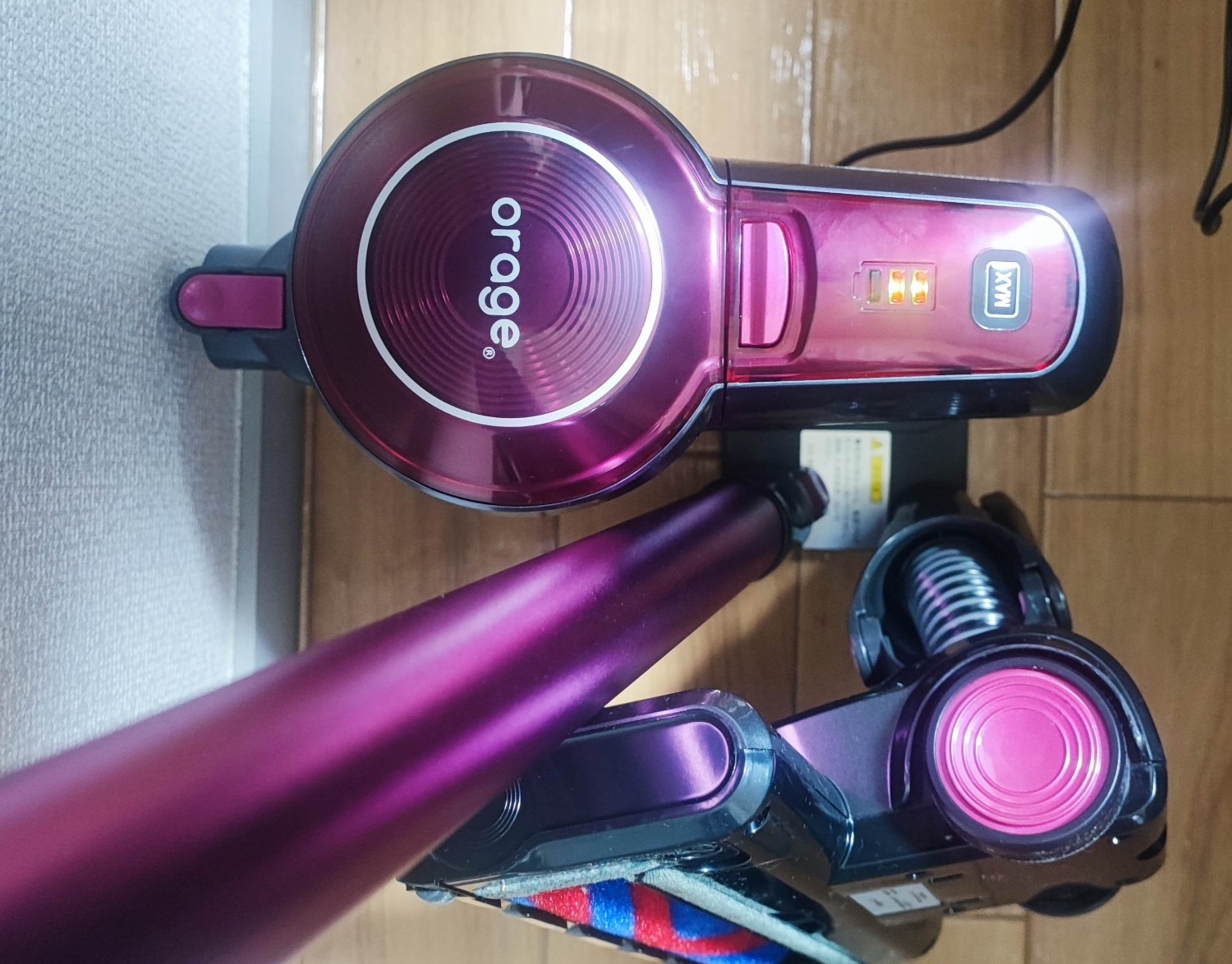 #OrageC33 #コードレス掃除機 #掃除機口コミ レビュー画像3