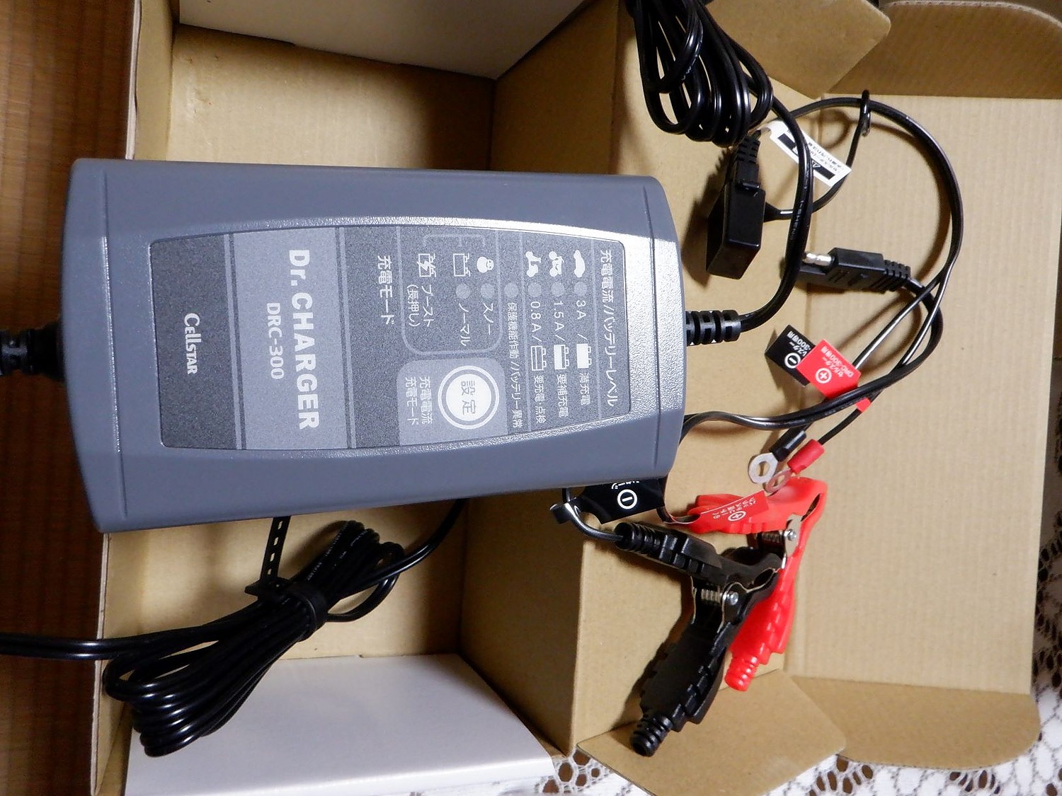 楽天市場】DRC-300 セルスター バッテリー充電器 CELLSTAR Dr.CHARGER（ドクターチャージャー）(Joshin web  家電とPCの大型専門店) | みんなのレビュー・口コミ