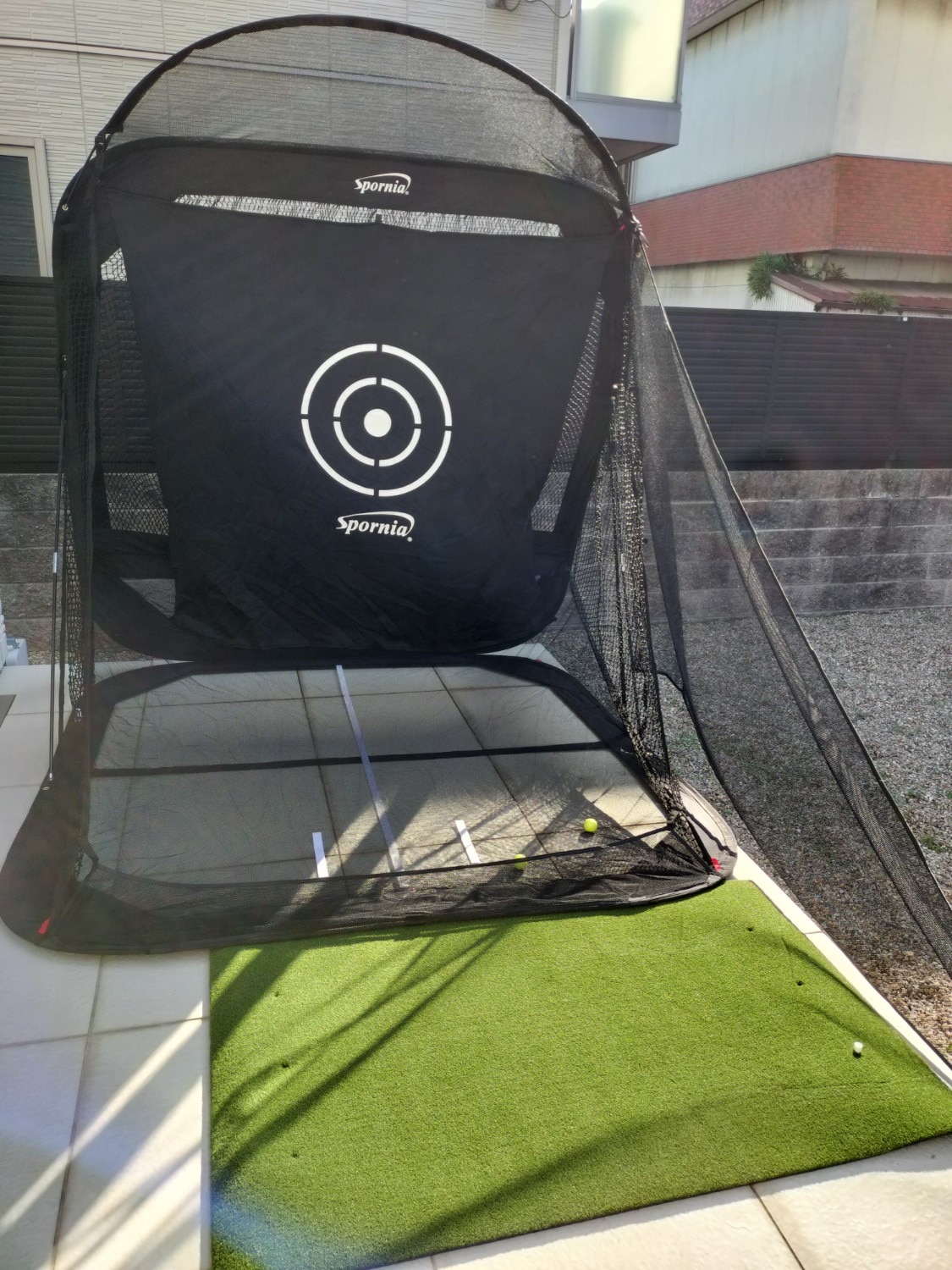 楽天市場】【25週間1位】ゴルフネット ポップアップ式 【屋外 室内