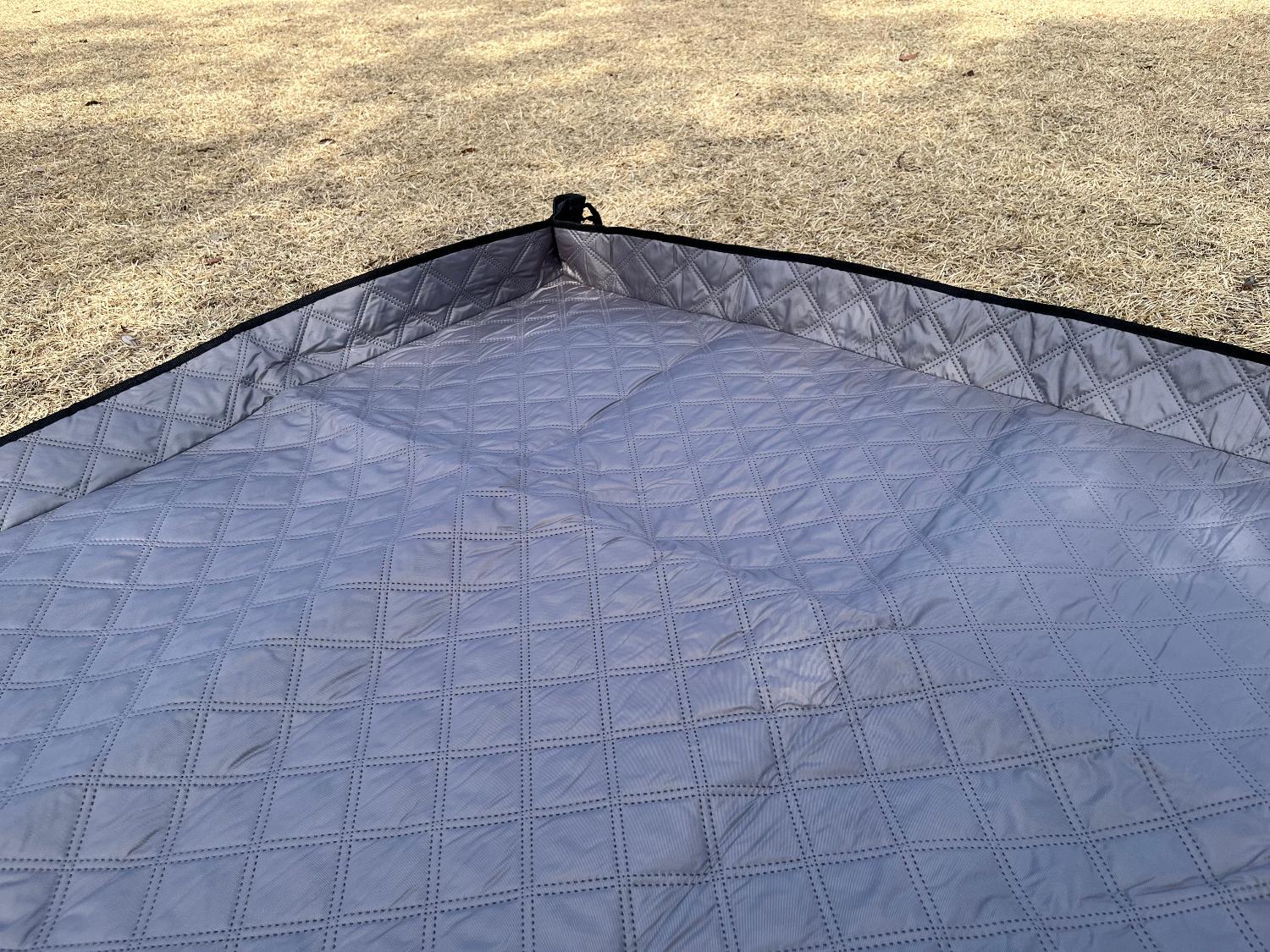 10％OFFクーポン配布★17日9:59迄 レジャーシート 厚手 大判 200×200 遠足 子供 おしゃれ 洗える ク レジャーシート ピクニックマット viaggio+ レビュー画像8