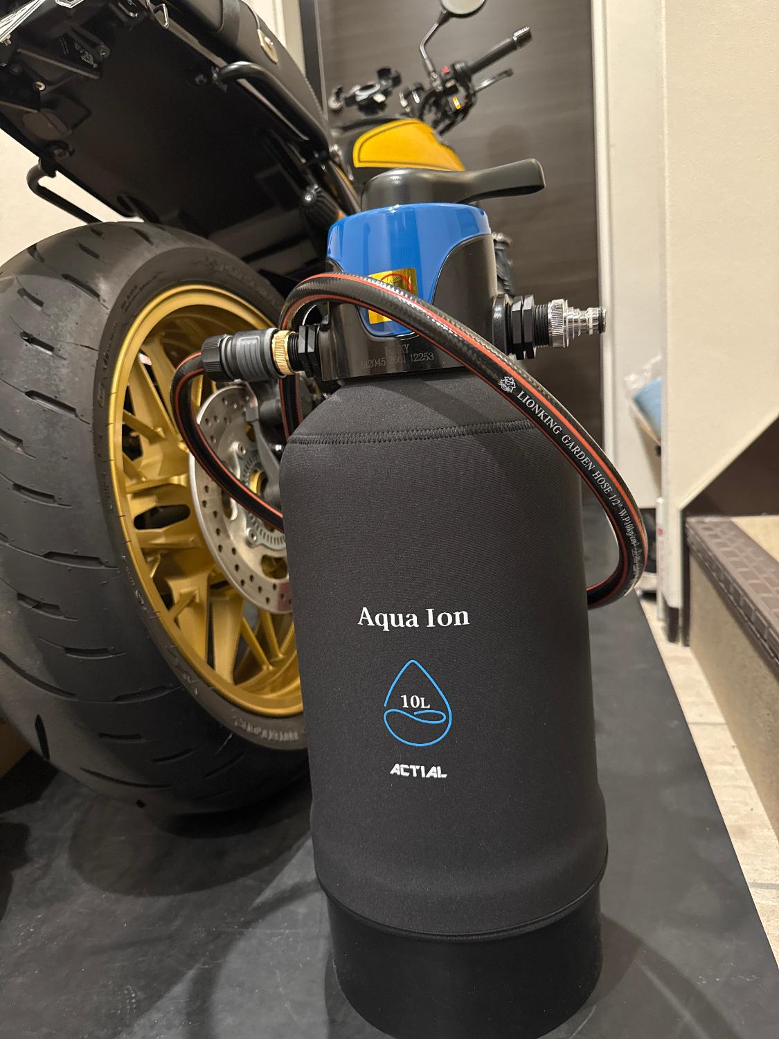 楽天市場】ACTIAL 純水器 切替式 イオン交換樹脂 洗車 10.8L TDS