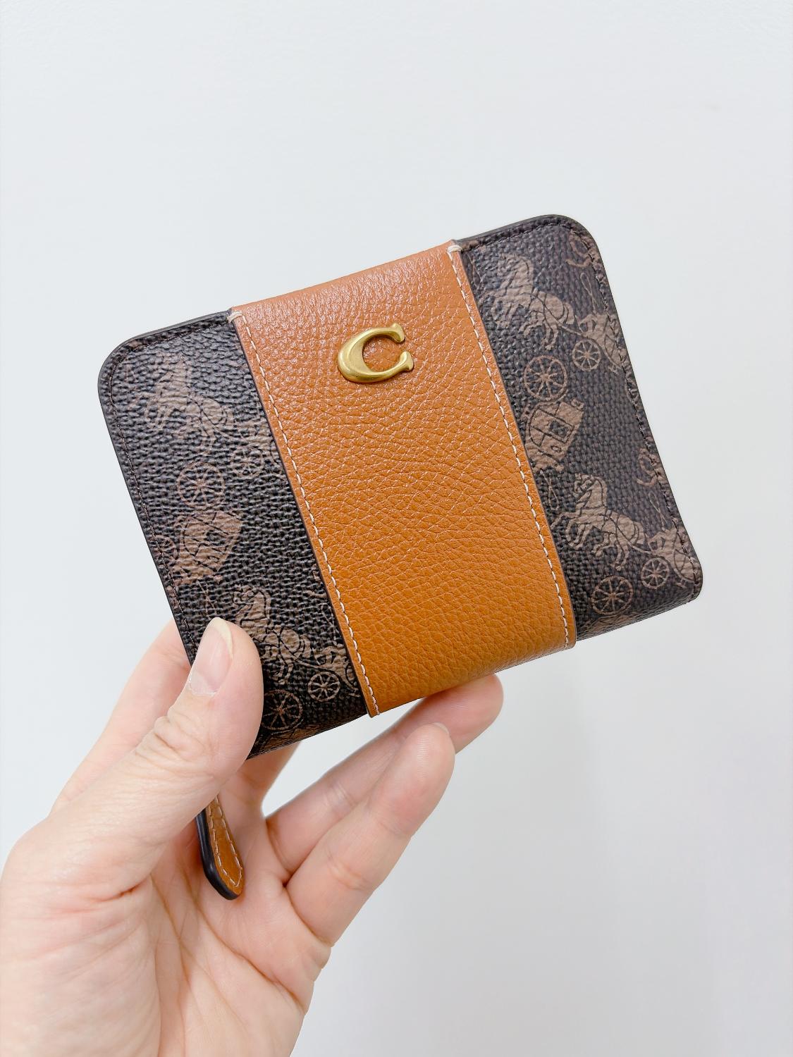 COACH ビルフォールド ウォレット・ホース アンド キャリッジ プリント ビルフォールド ウォレット・ホース アンド キャリッジ プリント（財布