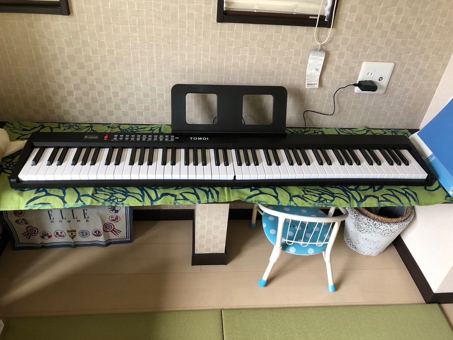 電子ピアノ 折りたたみピアノ 88鍵盤 レビュー画像13