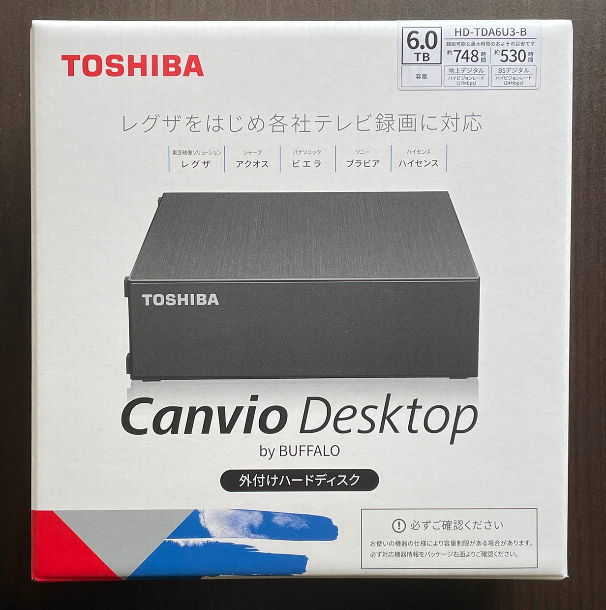 楽天市場】Canvio HD-TDA6U3-B 外付けHDD 6TB ブラック(ヤマダ電機