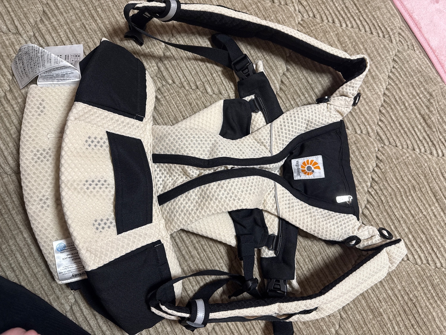 ＼500円オフクーポンあり！／ エルゴ 抱っこ紐 オムニブリーズ エルゴベビー 抱っこひも 新生児 Ergobaby O エルゴベビー オムニブリーズ 抱っこ紐 レビュー画像3