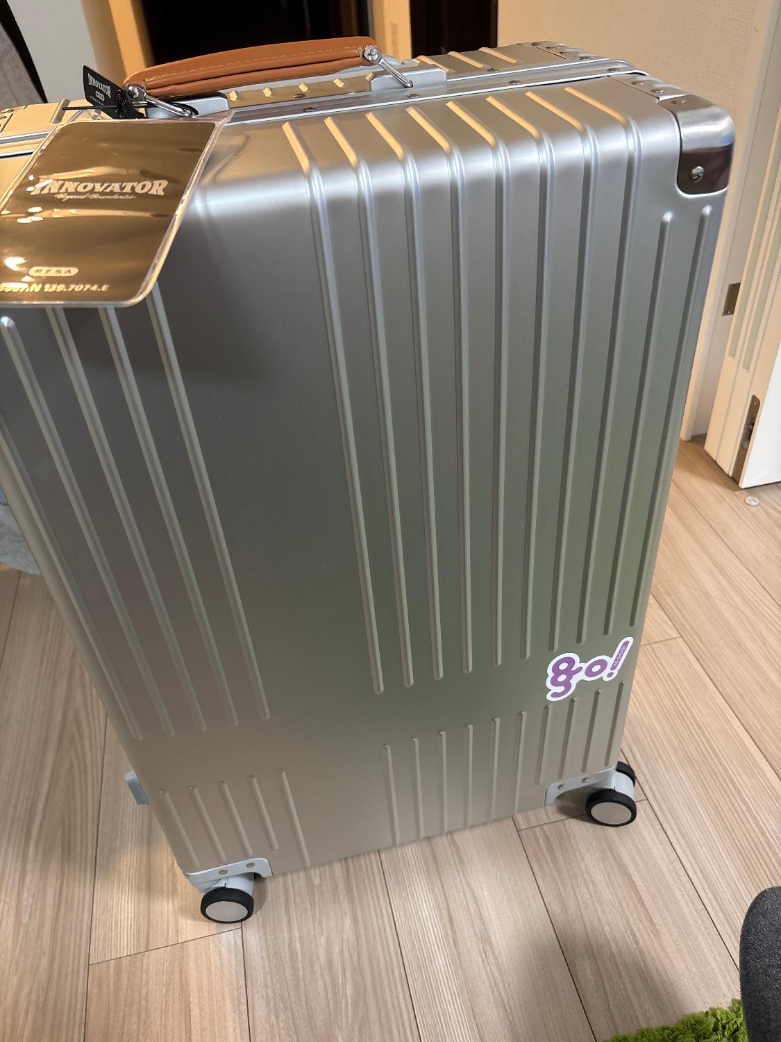 楽天市場】イノベーター innovator アルミスーツケース inv5811stp 70L