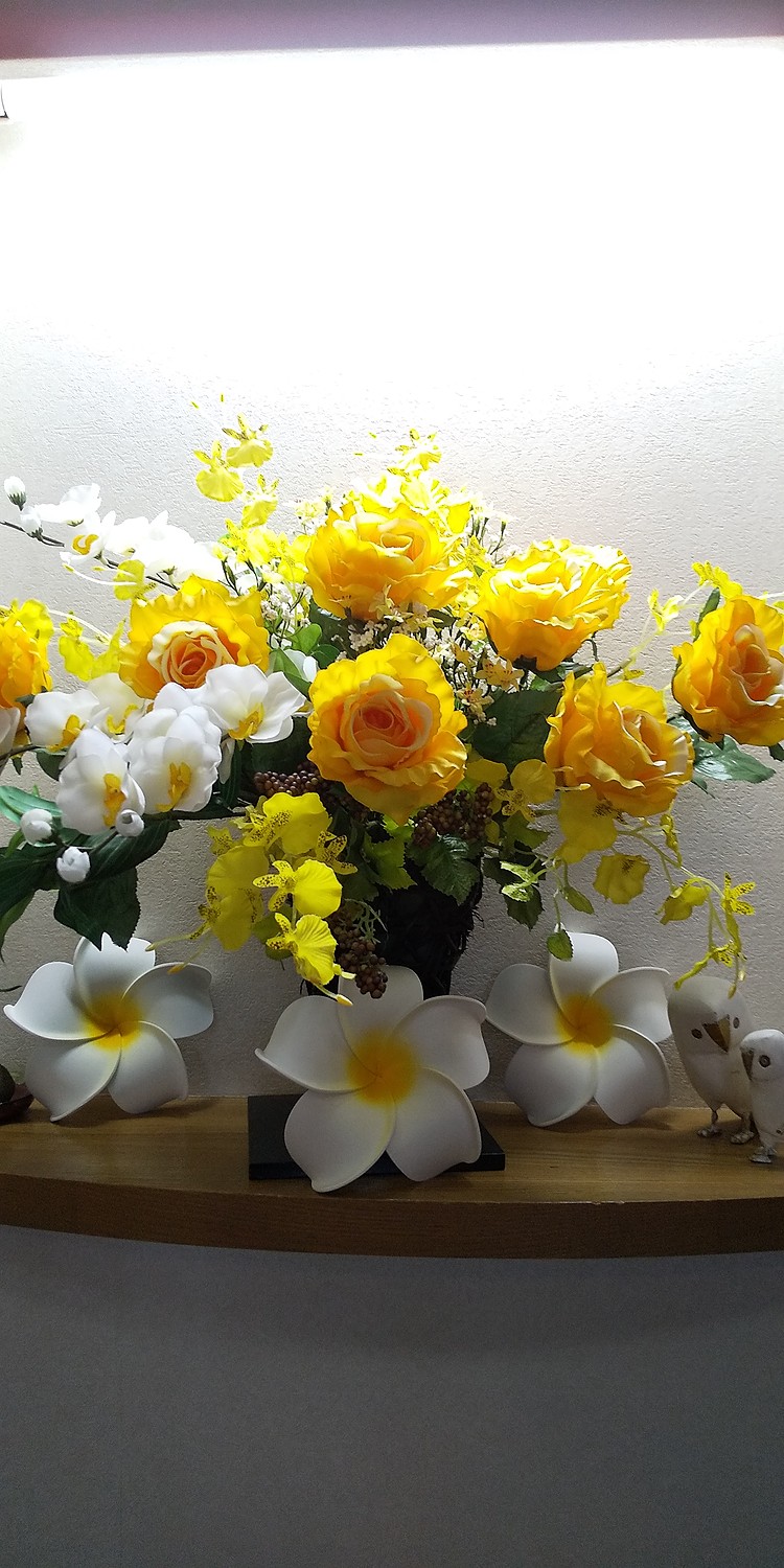楽天市場 プルメリアの造花 特大15cm リアル 造花 大きい ハワイ ハワイアン雑貨 おしゃれ 海 マリン インテリア インテリア雑貨 バリ雑貨ココバリ アジアン雑貨 みんなのレビュー 口コミ