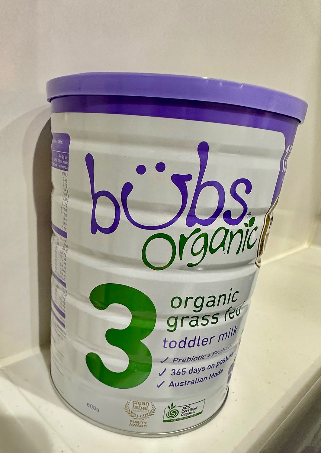 楽天市場】【送料無料】Bubs（バブズ）オーガニック Organic 粉ミルク 