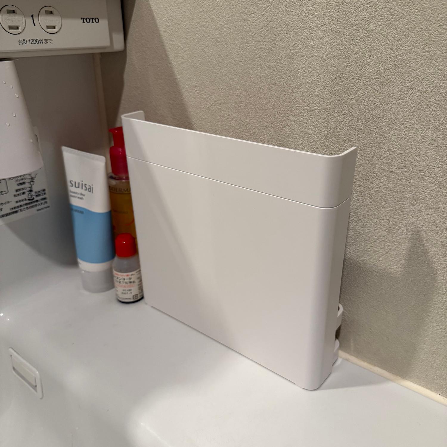 ［ 目隠し歯ブラシ＆チューブスタンド タワー レギュラー 山崎実業 タワーシリーズ 歯ブラシスタンド レビュー画像8