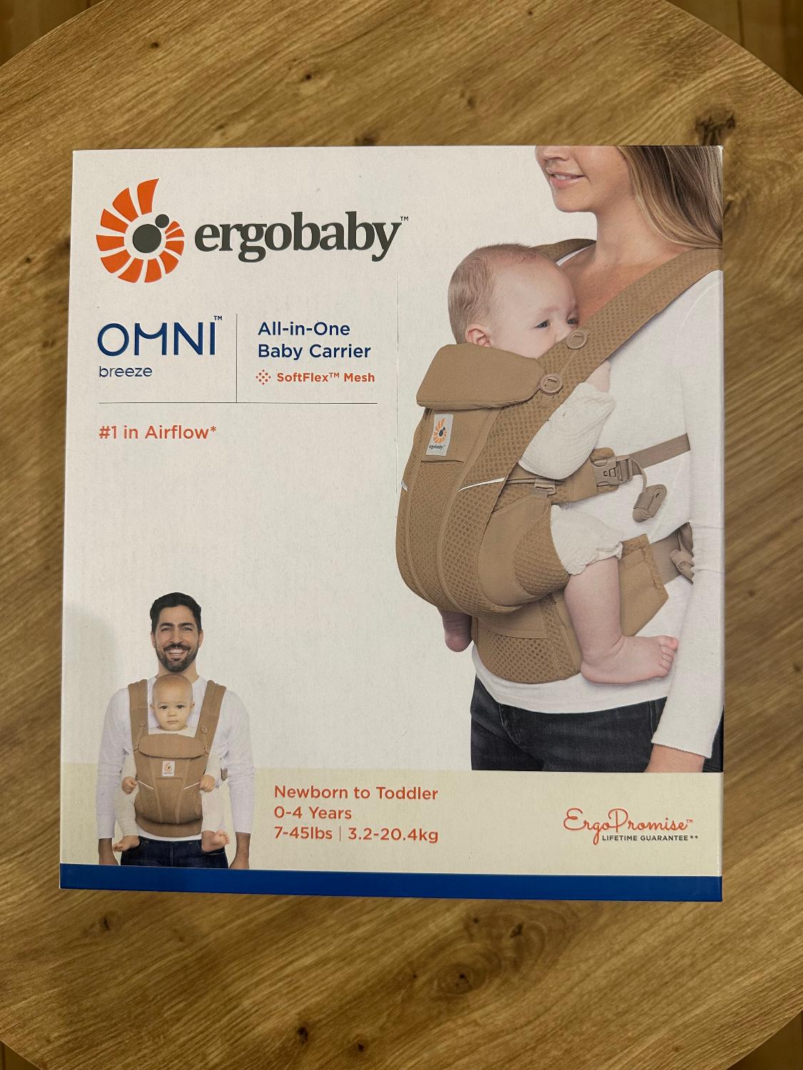 エルゴベビー ブリーズ 公式サイト掲載店 今治よだれパッド プレゼント付 正規品 Breeze ergo エルゴ セール エルゴベビー オムニブリーズ 抱っこ紐 レビュー画像4