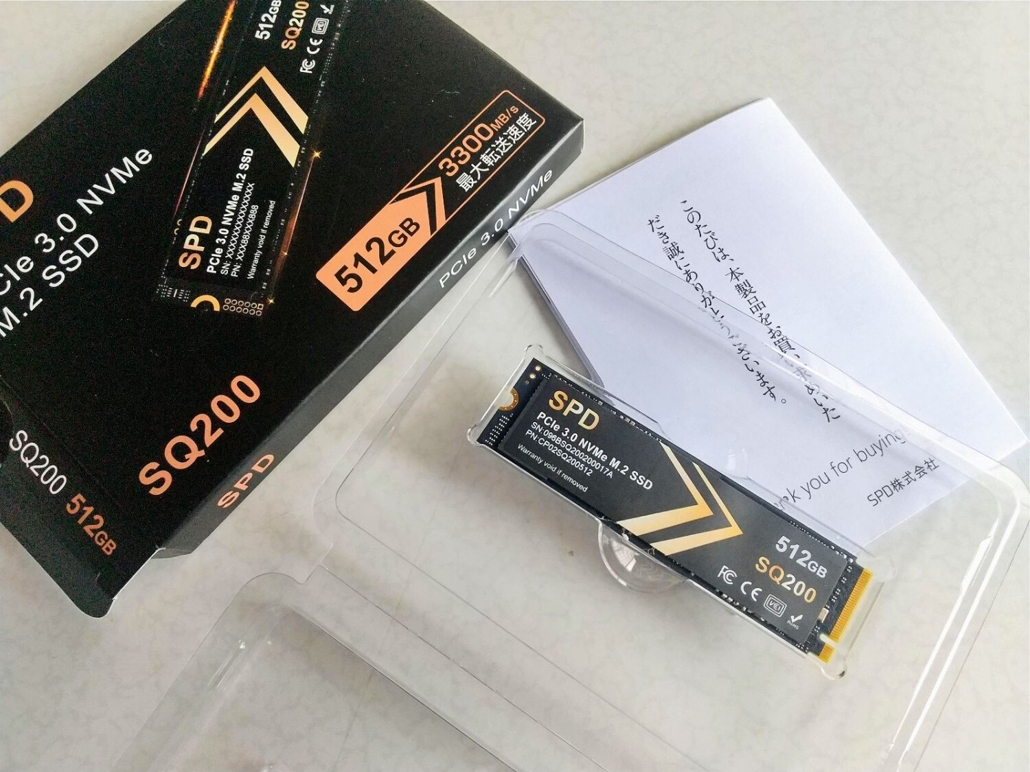 内蔵型SSD SPD SQ200 512GB NVMe M.2 SSD 楽天市場】SPD製SSD 内蔵SSD 512GB R: 3300MB/s M.2 2280 PCIe 3.0