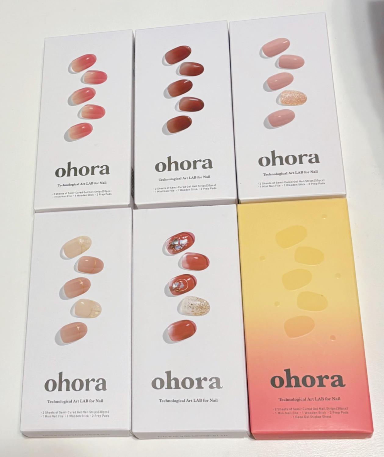 ohora オホーラ ジェルネイルシール レビュー画像5