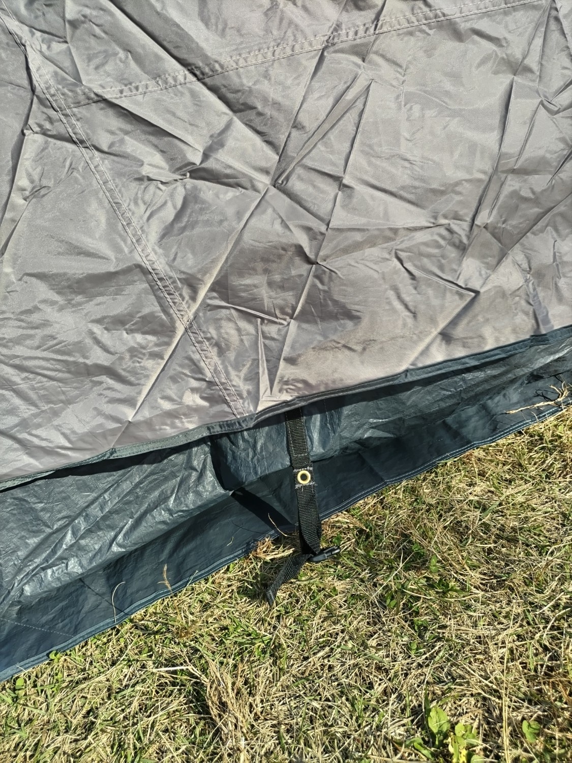 楽天市場】キャビンテント CABIN TENT グレー テント ワンタッチ 4人用