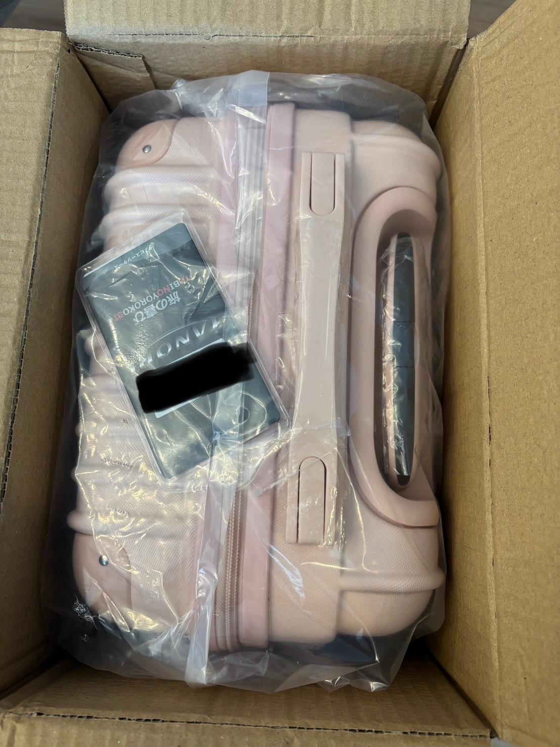 スーツケース 機内持込 軽量 キャリーバッグ TSAロック USBポート ドリンクホルダー 静音 人気 修学旅行 大容量 TANOBIスーツケース T9088口コミ スーツケース軽量 レビュー画像10