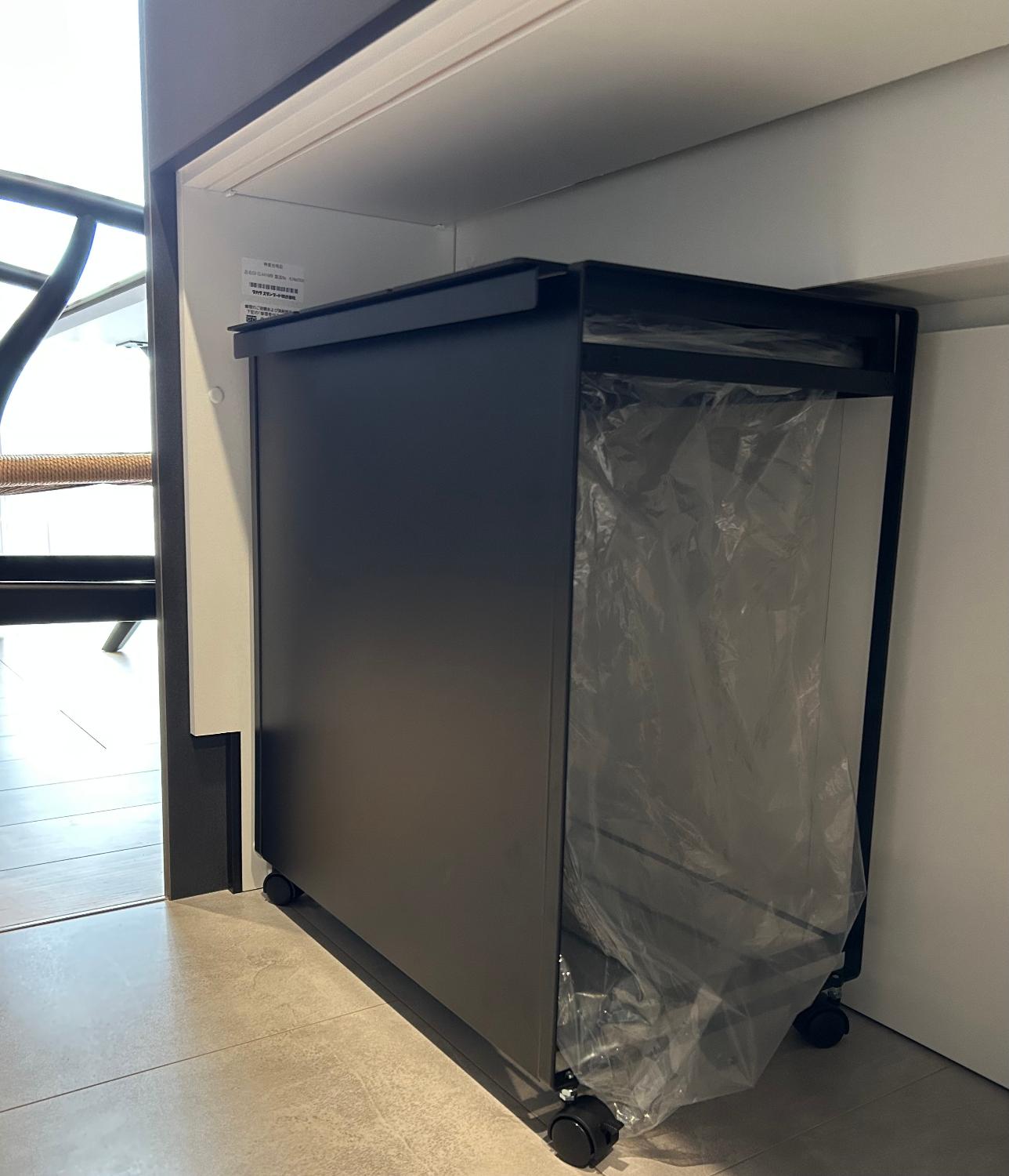 山崎実業 tower ダストワゴン レビュー画像5