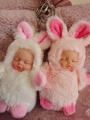 ֤̤̤եե夰ߤ夿꡼ԥ󥰥٥ӡǤ塼 ꡼ԥ󥰥٥ӡ դդӥåȥե ۥ Cute Sleeping Baby Rex Rabbit Fur Fluffy Pom Pom Bag Decor newyear_d19ڡۡŹۡפξʥӥ塼ܺ٤򸫤