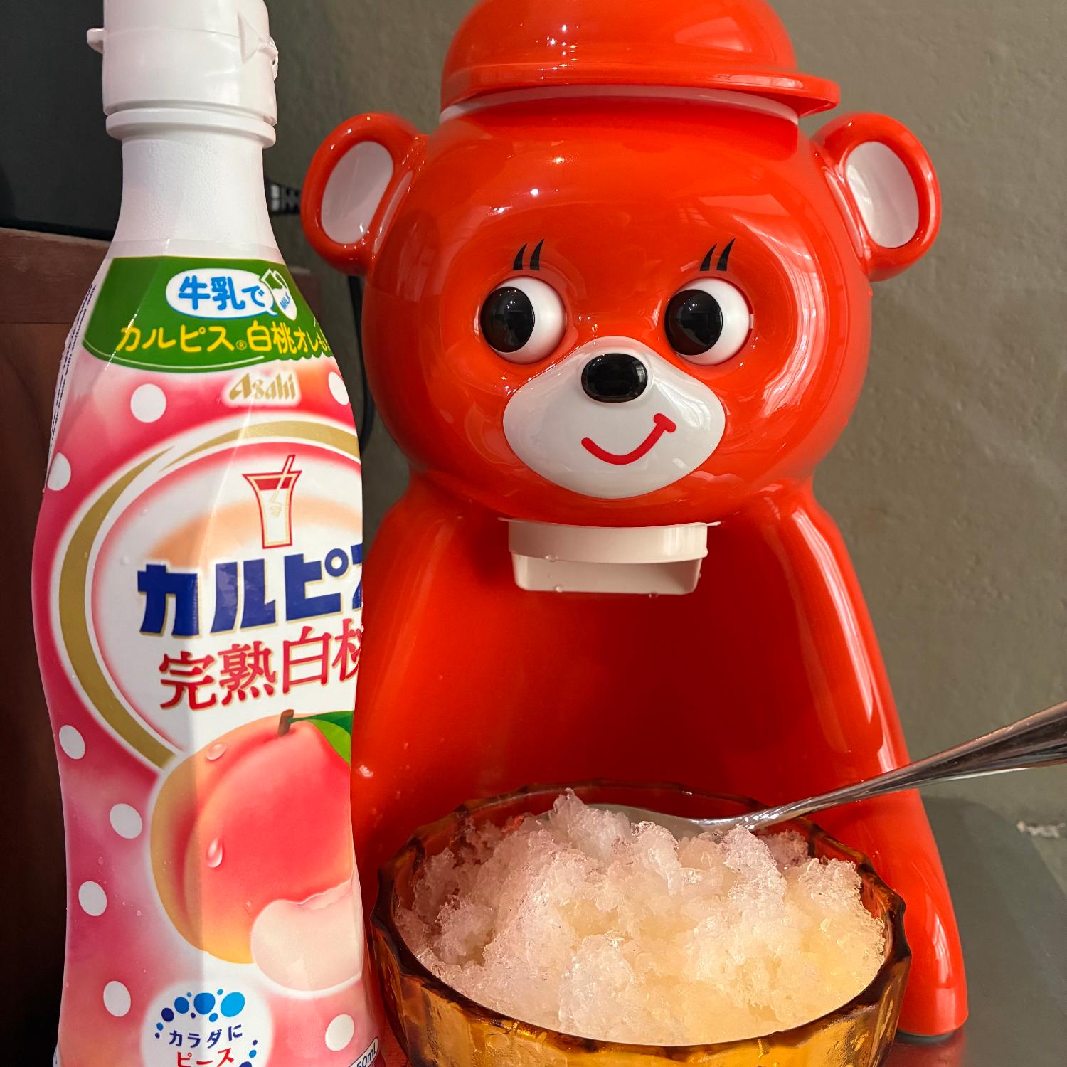楽天市場】タイガー きょろちゃん 氷削り器 かき氷器 ABF-G100 手動