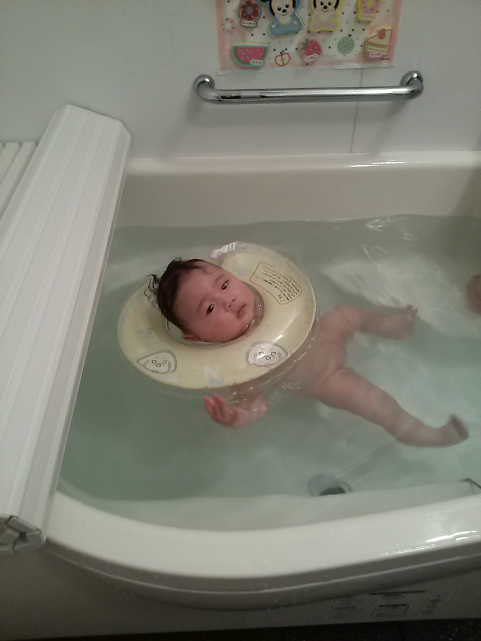 即納 首浮き輪 赤ちゃん用浮き輪 トイレ