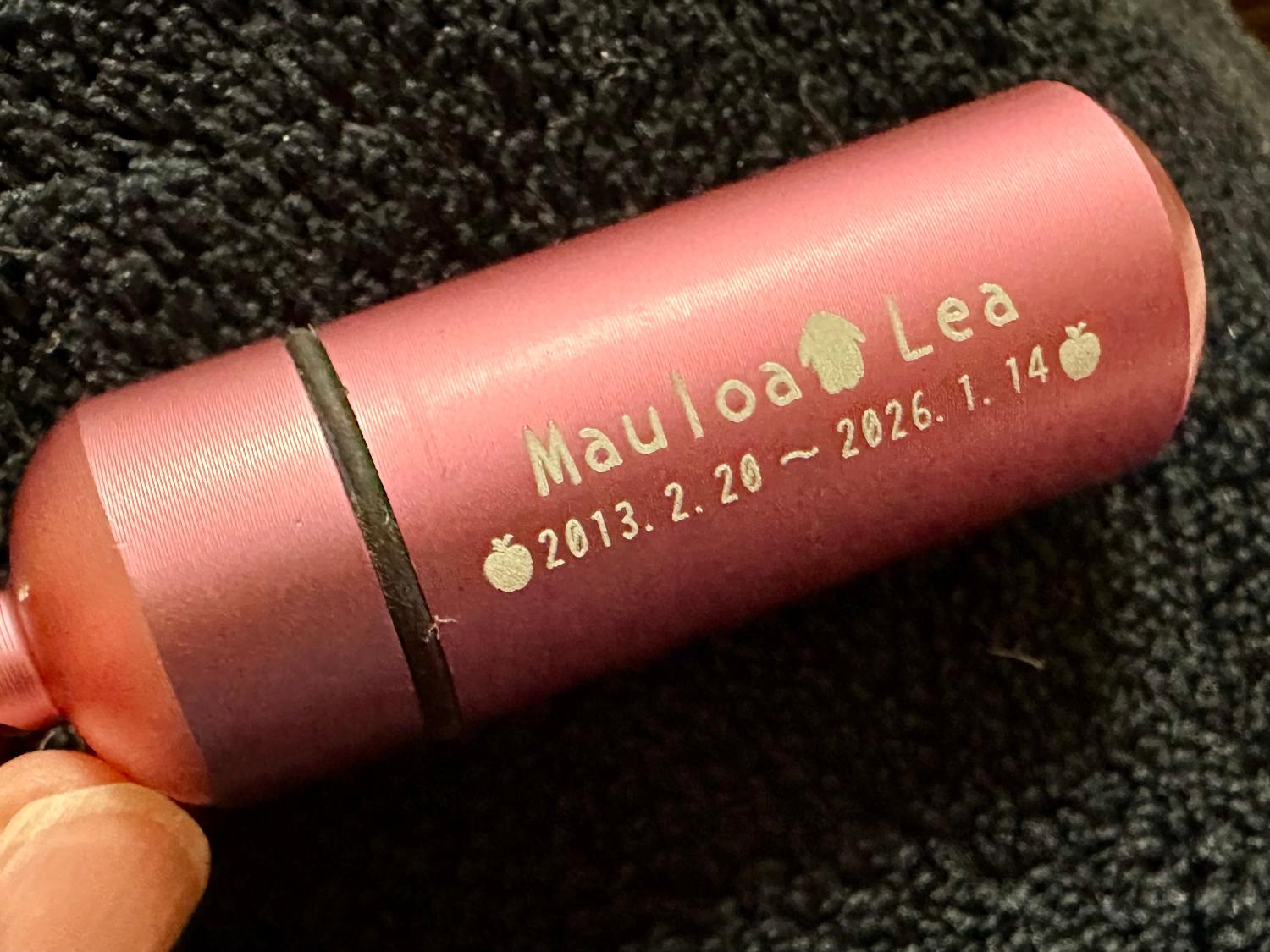 ペット遺骨カプセル ペットロス 遺骨キーホルダー レビュー画像6