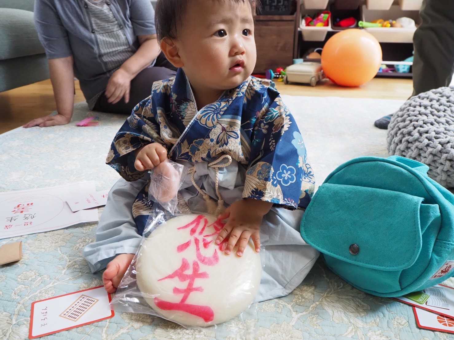 1歳のお祝いに！一生餅ふみ草履 - 通販 - guianegro.com.br