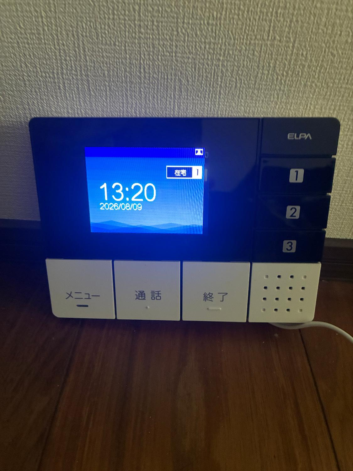 楽天市場】ELPA インターホン ワイヤレス 工事不要 カメラ付き DECT